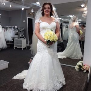 Morilee Phylicia Plus Size Wedding Dress